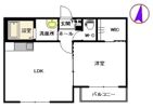 シャーメゾンUENO I棟 Aの間取り画像