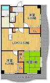 アーバンライフ折尾の間取り画像