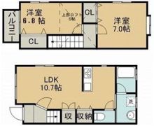 ヨーロピアンシャレー光の森北 F棟の間取り画像