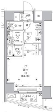クオリタス綾瀬の間取り画像