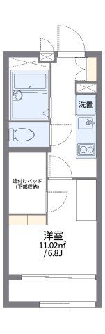 レオパレス彩の間取り画像