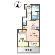 アンソレイユの間取り画像