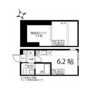 ハーミットクラブハウス片倉横浜の間取り画像
