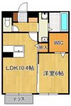 リアン ド ファミーユA棟の間取り画像