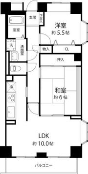 Jパレス桜台の間取り画像