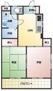 サンオオクラの間取り画像