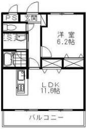 JISHOJIマンションの間取り画像