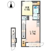 リアン・Ⅳの間取り画像