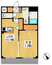 フォブール放駒の間取り画像