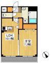 フォブール放駒の間取り画像