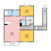 クラヴィエコスモ上泉 壱番館・弐番館の間取り画像