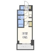 S-RESIDENCE南堀江の間取り画像
