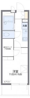 レオパレス東蟹屋の間取り画像