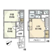 古淵戸建の間取り画像