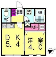 ブランシュール板橋の間取り画像