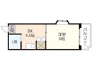 シャトー金口の間取り画像