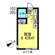 ミレーヌ南生田の間取り画像