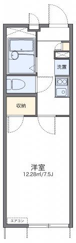 レオパレスshimo 55の間取り画像