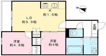 ハーモニー多摩平の間取り画像