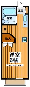 ハリントンハウスの間取り画像