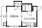 大方マンションの間取り画像