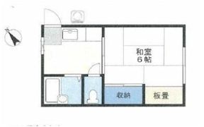 坂詰ハイツの間取り画像