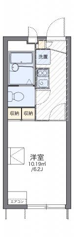 レオパレスライスワンの間取り画像