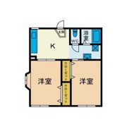 フレグランスBの間取り画像