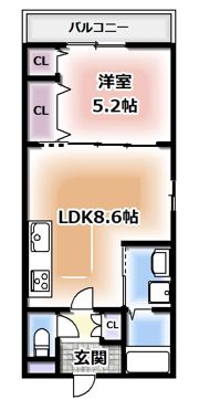 ラモーナ中野本町Ⅰの間取り画像