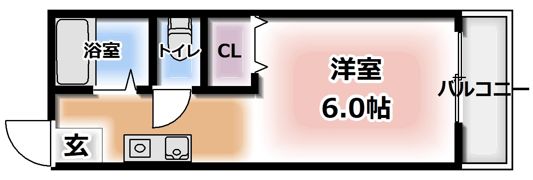 本町ハイツの間取り画像