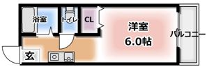 本町ハイツの間取り画像