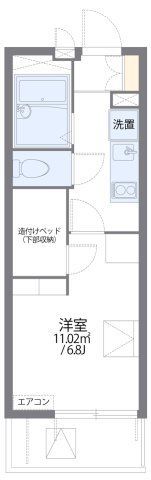 レオパレス東淡路の間取り画像