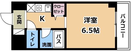 萱野ビルの間取り画像