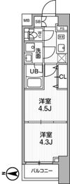 SYFORME西小山の間取り画像