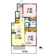 フォンテーヌ金倉 C棟の間取り画像