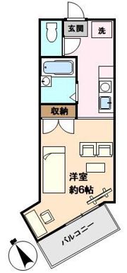 サウスヒル川越の間取り画像