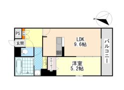 グレイスコート神戸永手町の間取り画像