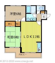 グリーンクレストの間取り画像