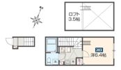 MELDIA矢川Ⅱの間取り画像