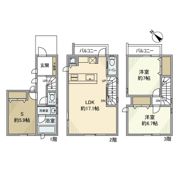 本町戸建の間取り画像