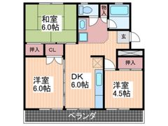 耕雲ハイツA棟の間取り画像