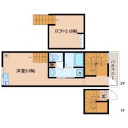 tanoshime荘の間取り画像