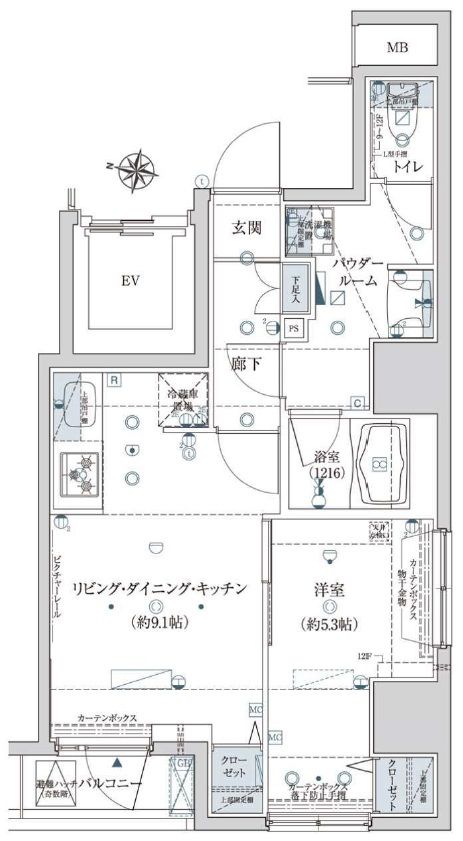 間取図