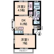 サンハイツ山口の間取り画像