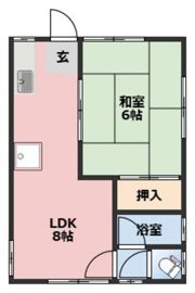 そよ風と春のメゾンBの間取り画像