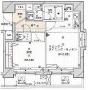 サンスタレ西浅草の間取り画像
