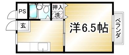 エステート一条の間取り画像