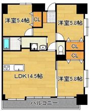 レジナスイート田町の間取り画像