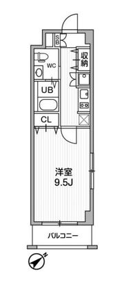 市川妙典レジデンスの間取り画像