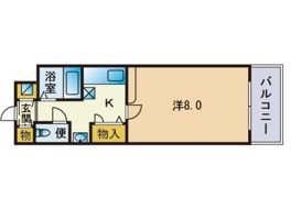 エンクレスト天神東2の間取り画像